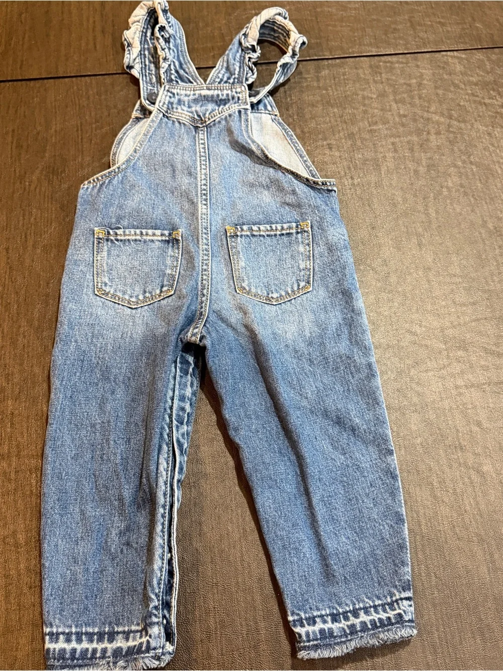 Baby Gap Kids  Disney Minnie Mouse Denim Overalls Sz 3 Years